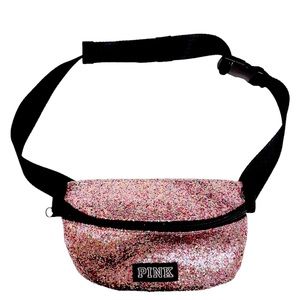 Victoria's Secret Pink Bling Shine Belt Bag Fanny Pack
